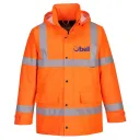 [BE-HV-PJ-OR-XS] Bell Hi Vis Parka Jacket (Fluorescent Orange, XS).webp