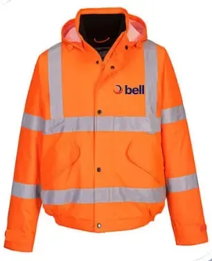 [Be-HV-BJ-OR-XS] Bell Bomber Jacket (Orange, XS).webp