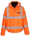 [Be-HV-BJ-OR-XS] Bell Bomber Jacket (Orange, XS).webp