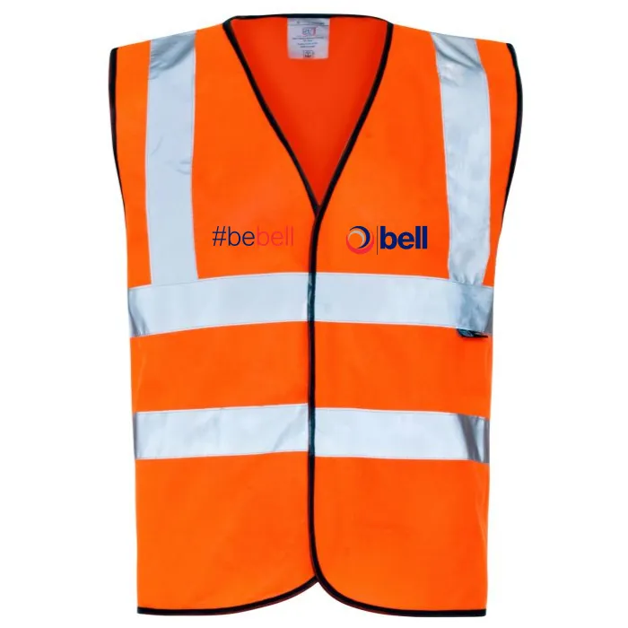 Bell Hi Vis Vest Orange #BeSafe