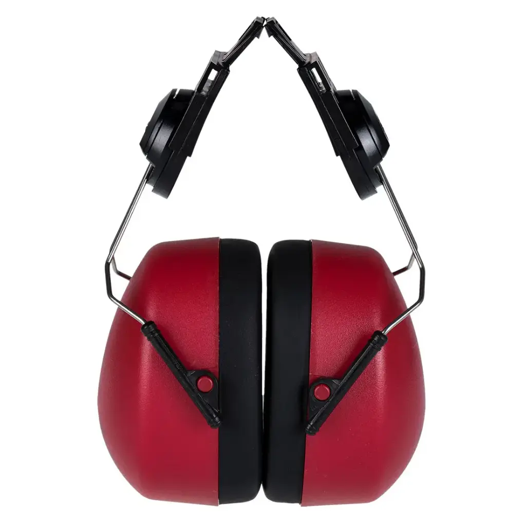 [PW42RER] PW42 - Clip-On Ear Defenders Red