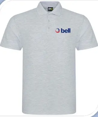 Bell Polo Shirt in Grey