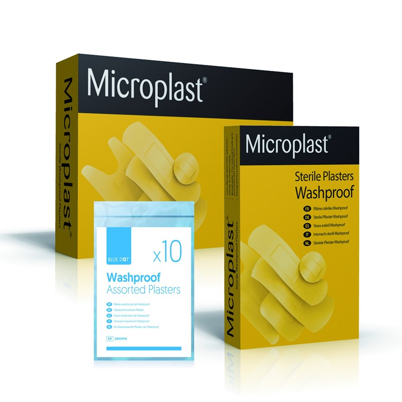 Assorted Washproof Plasters [Pack of 100]