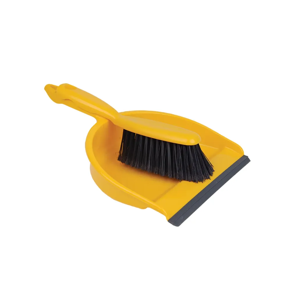 [J-DPBYE] Dust Pan & Brush Set (Yellow)