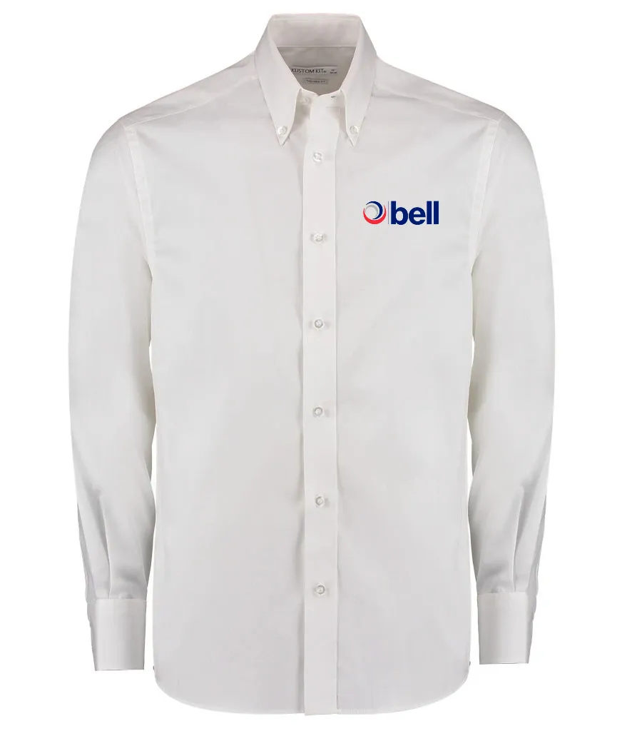 Bell Oxford Mens Tailored Shirt Long Sleeve
