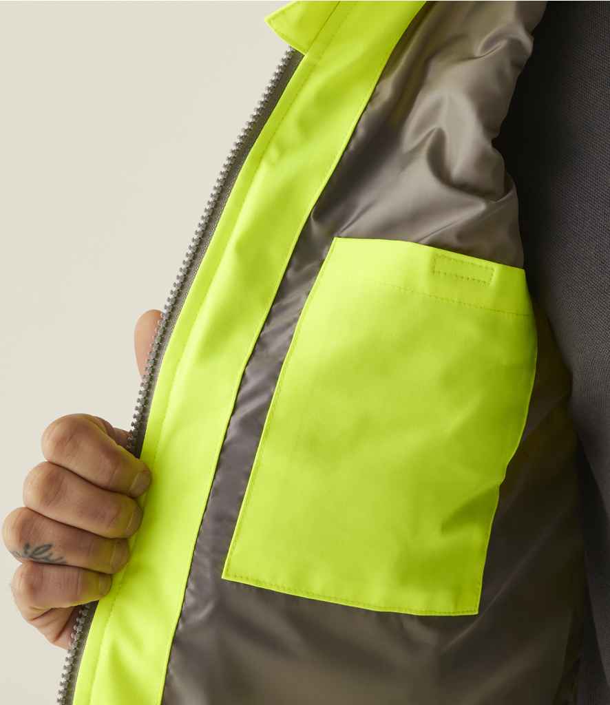 Regatta High Visibility Two Tone Thermal Baffle Bodywarmer