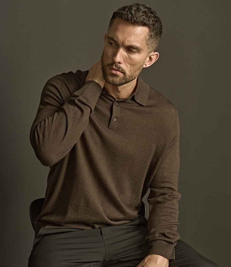 Tee Jays Knitted Polo Shirt