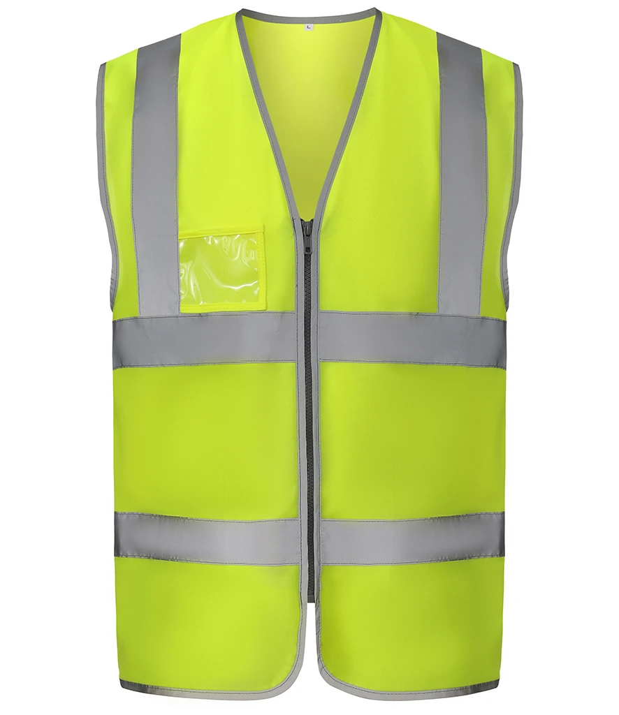 Yoko Zip ID Two Band & Braces Waistcoat