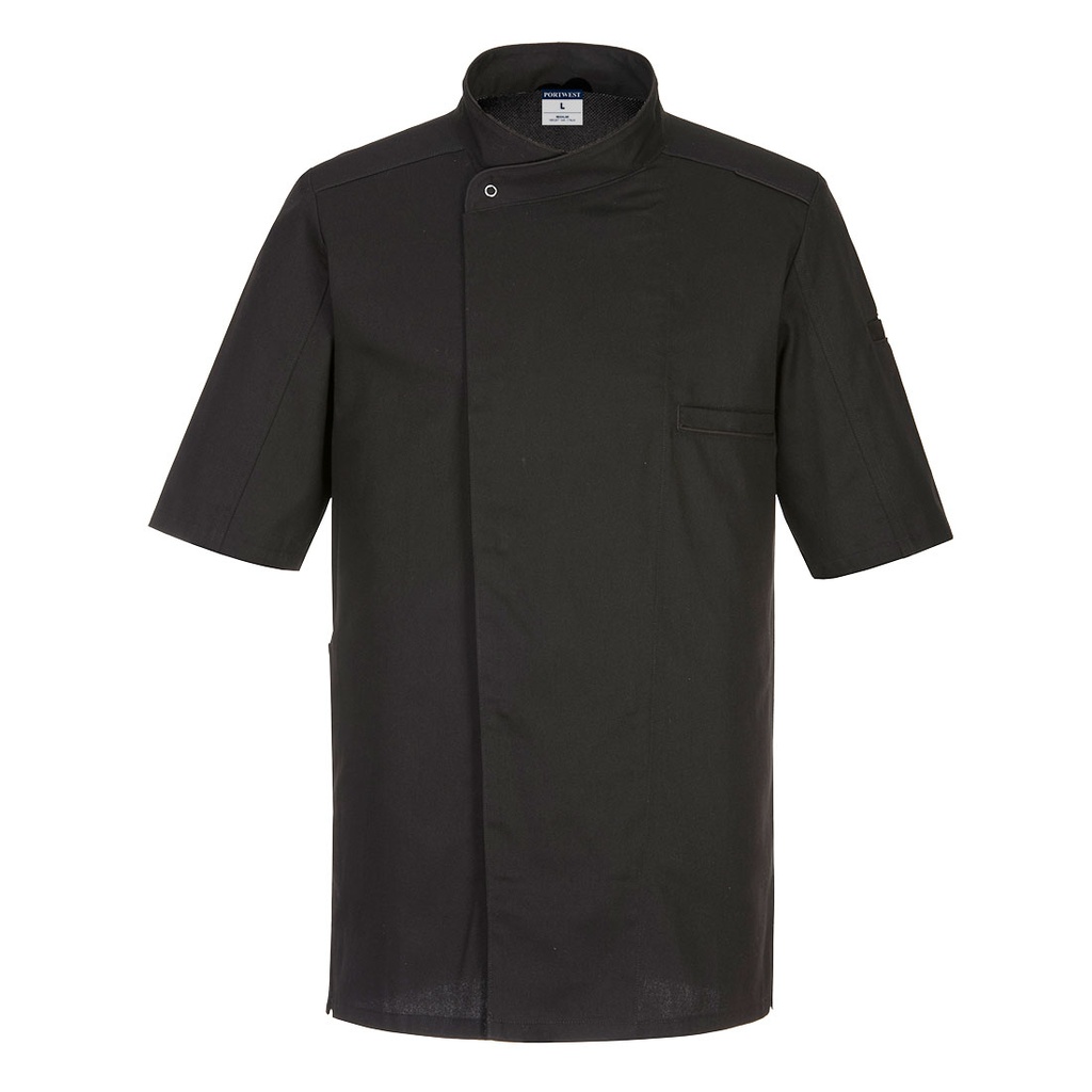 Chef's MeshAir Pro Surrey Jacket S/S (S, Black)
