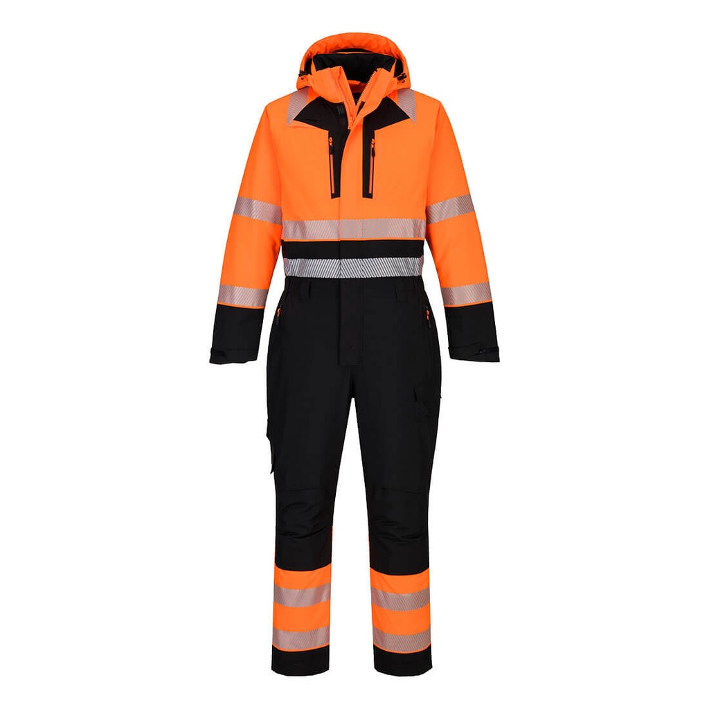 DX4 Hi-Vis Winter Coverall (S, Yellow/Black)
