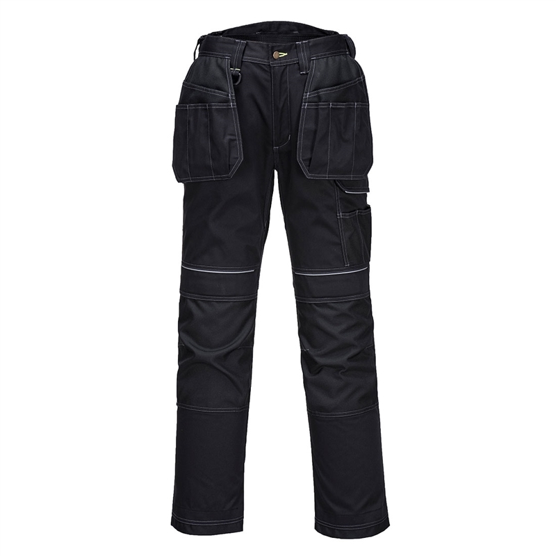 [T602BKR28] PW3 Holster Work Trousers (Black, 28)
