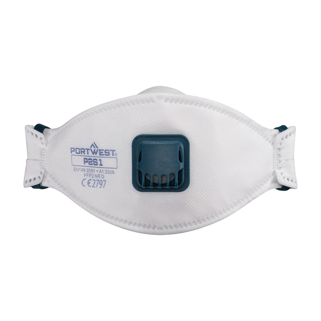 Trifold Valved Dolomite FFP2 Respirator (Pk10)
