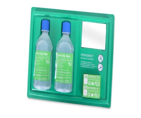 Eye Wash Station Box (2 Bottles/mirror)