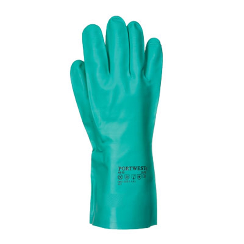[W-GA810S] Portwest  Chem 320 Nitrile Gauntlet (S)